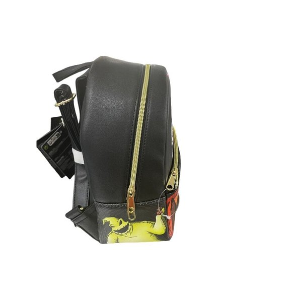 Loungefly Disney Nightmare Before Christmas Oogie's Boys Pumpkin Mini Backpack - Picture 7 of 8